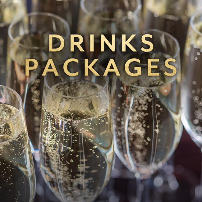 Drinks packages at The Kingfisher 