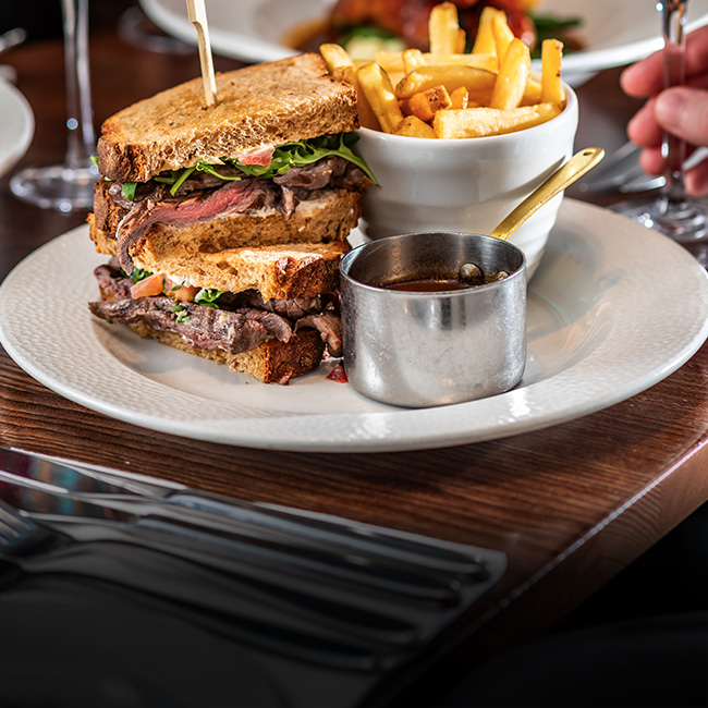 Brunch menu at The Kingfisher