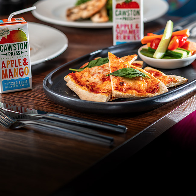 Children's menu at The Kingfisher