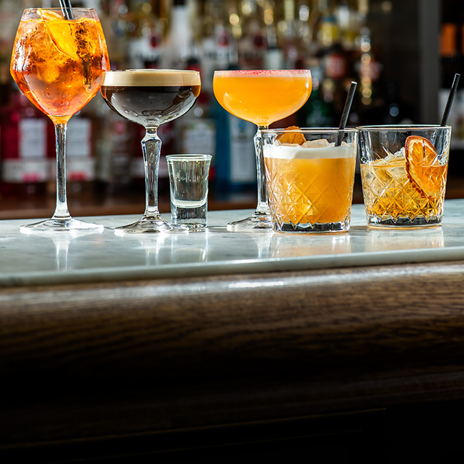 Wine & Drinks menu at The Kingfisher