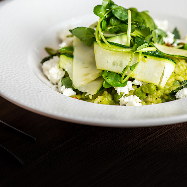 Vegan menu at The Kingfisher