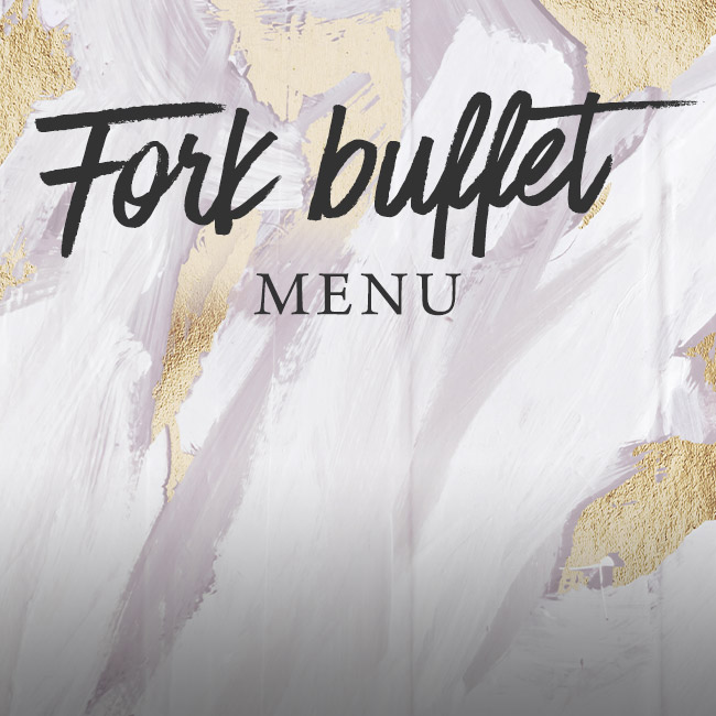 Fork buffet menu at The Kingfisher